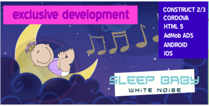 Sleep and relaxation - white noiseConstruct23HTML5.capx