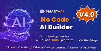 SmartAI ReactJS AI Template - OpenAI Content, Text, Image, Chatbot, Code Generator as SaaS