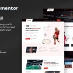 Smash - Badminton School & Sports Club Elementor Template Kit