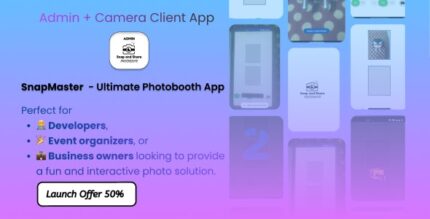 SnapMaster - Ultimate Photobooth Android App