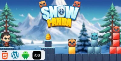 Snow Panda - HTML5 Game