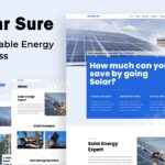 Solar Sure - Renewable Energy Business - Elementor Template Kit
