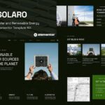 Solaro - Solar & Renewable Energy Elementor Template Kit