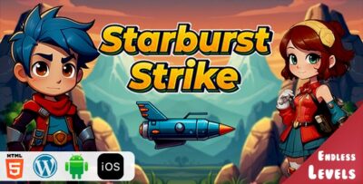 Starburst Strike - HTML5 Game