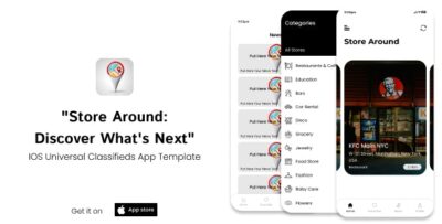 StoresAround - iOS Universal Store Finder App Template