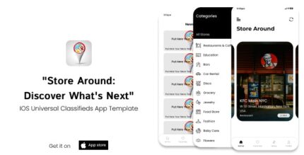 StoresAround - iOS Universal Store Finder App Template