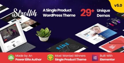 Strollik – Single Product WooCommerce WordPress Theme V5.0.3