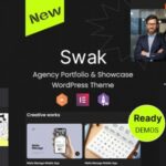Swak - Agency Portfolio & Showcase WordPress Theme v1.0.2
