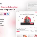 Synauw - Online Course Education Elementor Pro Template Kit