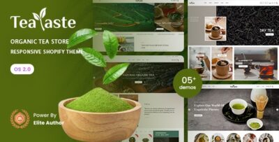 TeaTaste - Organic Tea Store Responsive Shopify 2.0 Theme