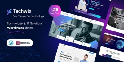 Techwix - Technology & IT Solutions WordPress Theme