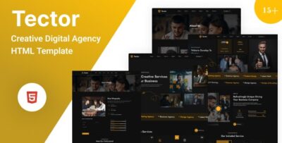 Tector - Creative Digital Agency HTML Template