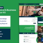 Terminator - Business & Pest Control Elementor Pro Template Kit