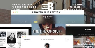 TheBlogger - A WordPress Blogging Theme v2.3.1