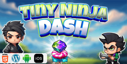 Tiny Ninja Dash - HTML5 Construct3 Game