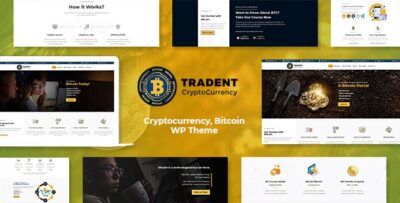 Tradent - Bitcoin, Cryptocurrency Theme v2.8