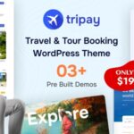 Tripay - Travel & Tour Booking WordPress Theme