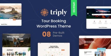 Triply - Tour Booking WordPress Theme v2.3.9