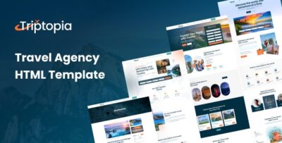 Triptopia - Travel Agency HTML Template