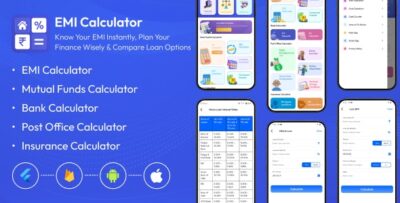 Ultimate Financial Calculator Loans, Investments & More Flutter Code