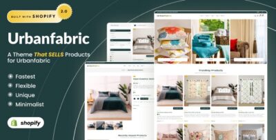 Urbanfabric - Home Decor and Accessories Shopify OS 2.0