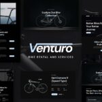 Venturo - Bike Rental and Services Elementor Template Kit