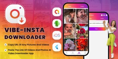 Vibe Insta Downloader Flutter App Android & iOS