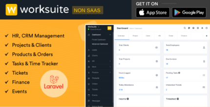 WORKSUITE - HR, CRM and Project Management v5.4.5 NULLED