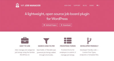 WP Job Manager - WordPress Plugin NULLED v2.4.0