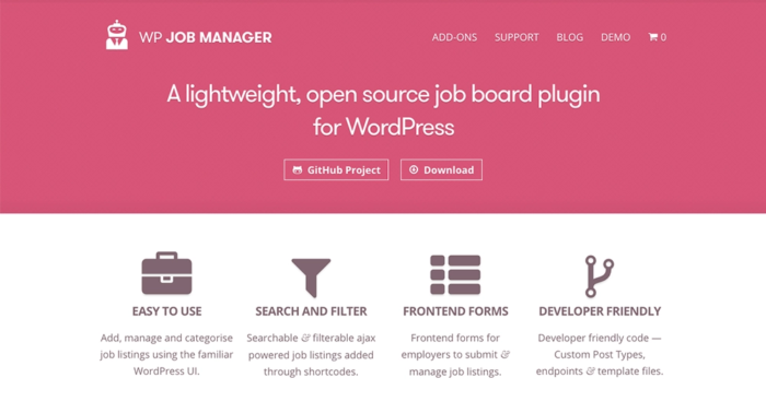 WP Job Manager – WordPress Plugin NULLED v2.4.0