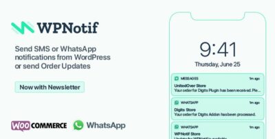 WPNotif - WordPress SMS & WhatsApp Notifications v3.0.0