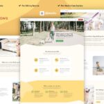 Walking Paws - Dog Walking & Pet Services Elementor Pro Template Kit