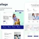 Wellage - Senior & Elderly Care Service Elementor Template Kit