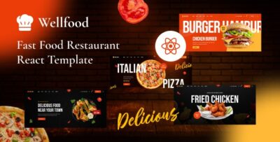 Wellfood - Fast Food & Restaurant Next js Template