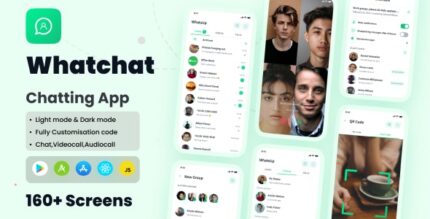 Whatchat - Chatting App React Native CLI Ui Kit