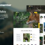 Wildzy – Wildlife Photography Elementor Template Kit