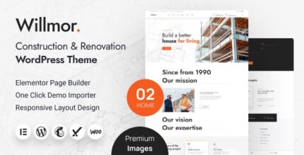 Willmor - Construction & Renovation WordPress Theme