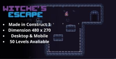 Witch Escape - HTML5 Game