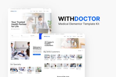 WithDoctor - Medical Elementor Template Kit