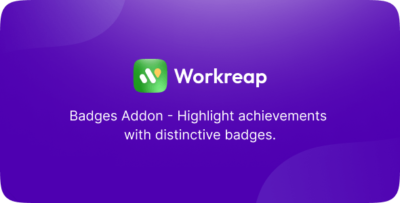 Workreap Achievement - A Badges Extension for Workreap Theme