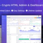 Xino - Cryptocurrency Admin Dashboard HTML Template v11