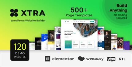 Xtra - Multipurpose WordPress Theme + RTL v4.9.7