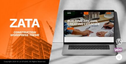 Zata - Construction WordPress Theme