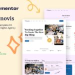 Zenovis - Creative Digital Agency Elementor Template Kit