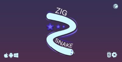 Zig Snake HTML5 Construct Game