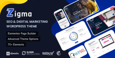 Zigma - SEO & Digital Marketing WordPress Theme