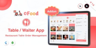 eFood - TableWaiter App