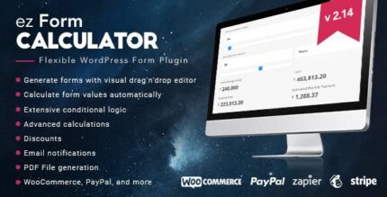 ez Form Calculator - WordPress Plugin By keksdieb v2.14.1.2