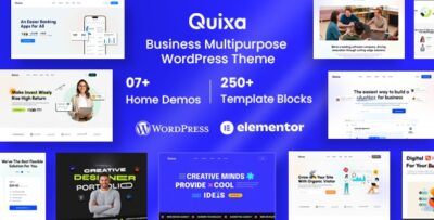 Quixa – Multipurpose WordPress Theme