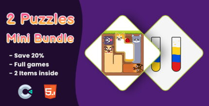 2 Puzzles Mini Bundle - HTML5 Game Construct 3